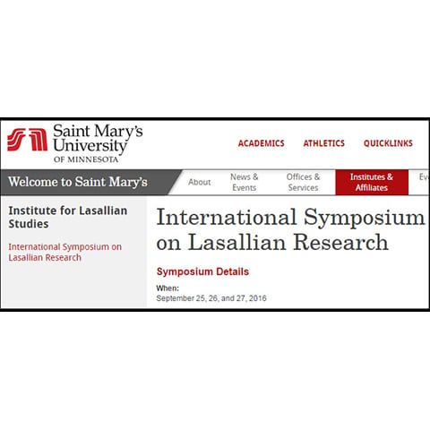 LASALLIAN RESEARCH SYMPOSIUM