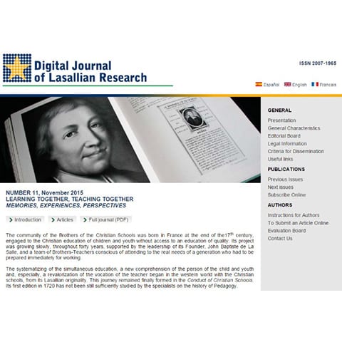 DIGITAL JOURNAL OF LASALLIAN RESEARCH