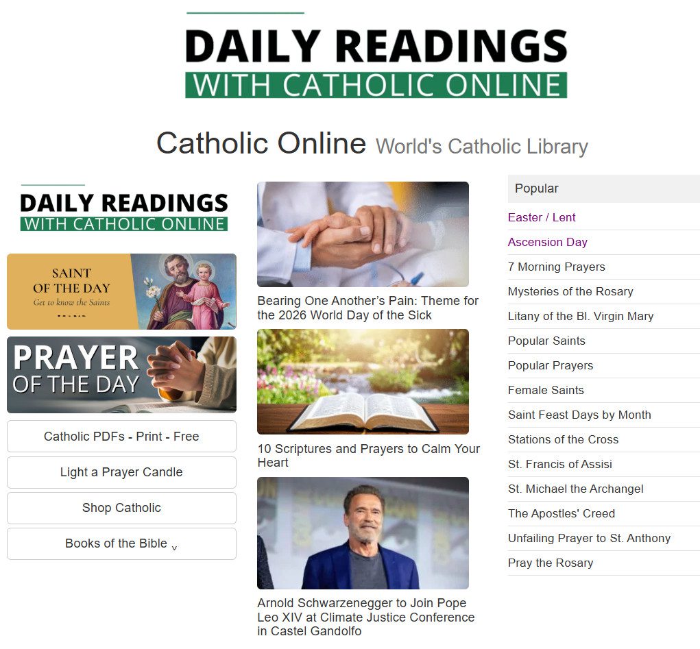 Catholic Online / Prayers