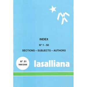 Lasalliana 51 - Cover