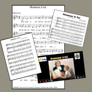 Honneur a Toi - Song in Honor of St. John Baptist de La Salle