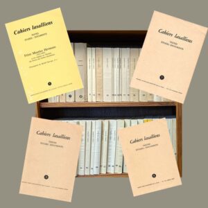 Cahiers lasalliens - Lasallian Studies