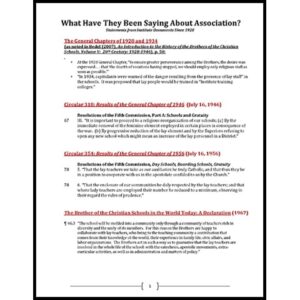 PRINT Association Statements From Institute Documents Since 1928